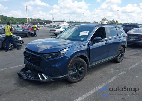 2025 Honda Cr-V Hybrid Sport Touring из США, поврежденный, VIN 7FARS6H97SE103299